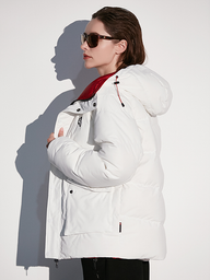 Reversible Waterproof Short Down Jacket Unisex