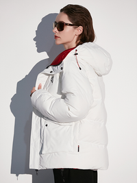 Reversible Waterproof Short Down Jacket Unisex