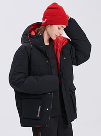 Reversible Waterproof Short Down Jacket Unisex