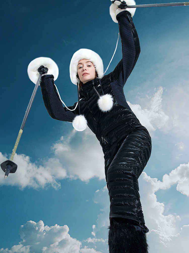 Cloud Warm Down Ski  Overall Women