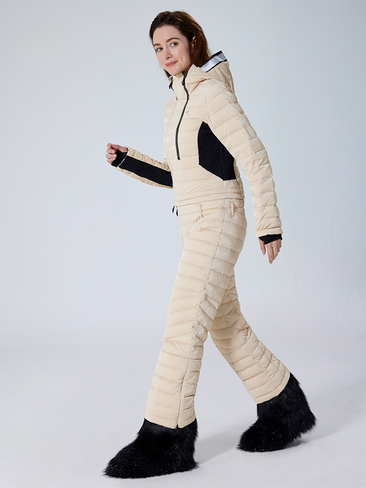 Cloud Warm Down Ski  Overall Women