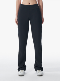 Air layer zippered sports pant Women