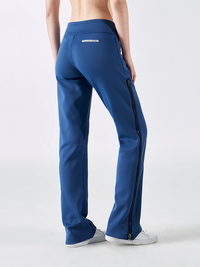 Air layer zippered sports pant Women