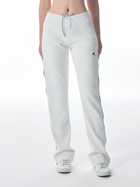 Air layer zippered sports pant Women