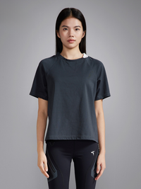 Urban Explorer Cotton-Feel Cropped T-Shirt Women