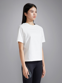Urban Explorer Cotton-Feel Cropped T-Shirt Women