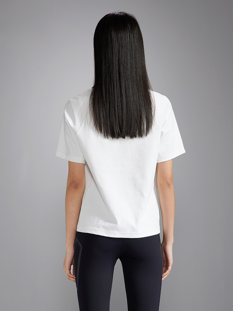 Urban Explorer Cotton-Feel Cropped T-Shirt Women
