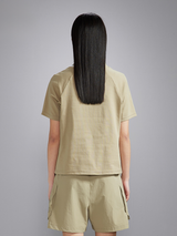 Urban Explorer Cotton-Feel Cropped T-Shirt Women