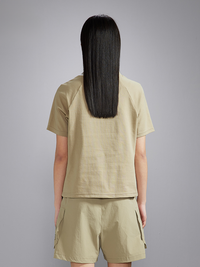 Urban Explorer Cotton-Feel Cropped T-Shirt Women